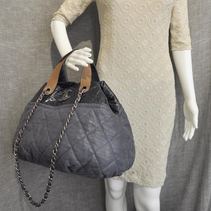 Chanel Leather Large In The Mix Tote 2 of 10