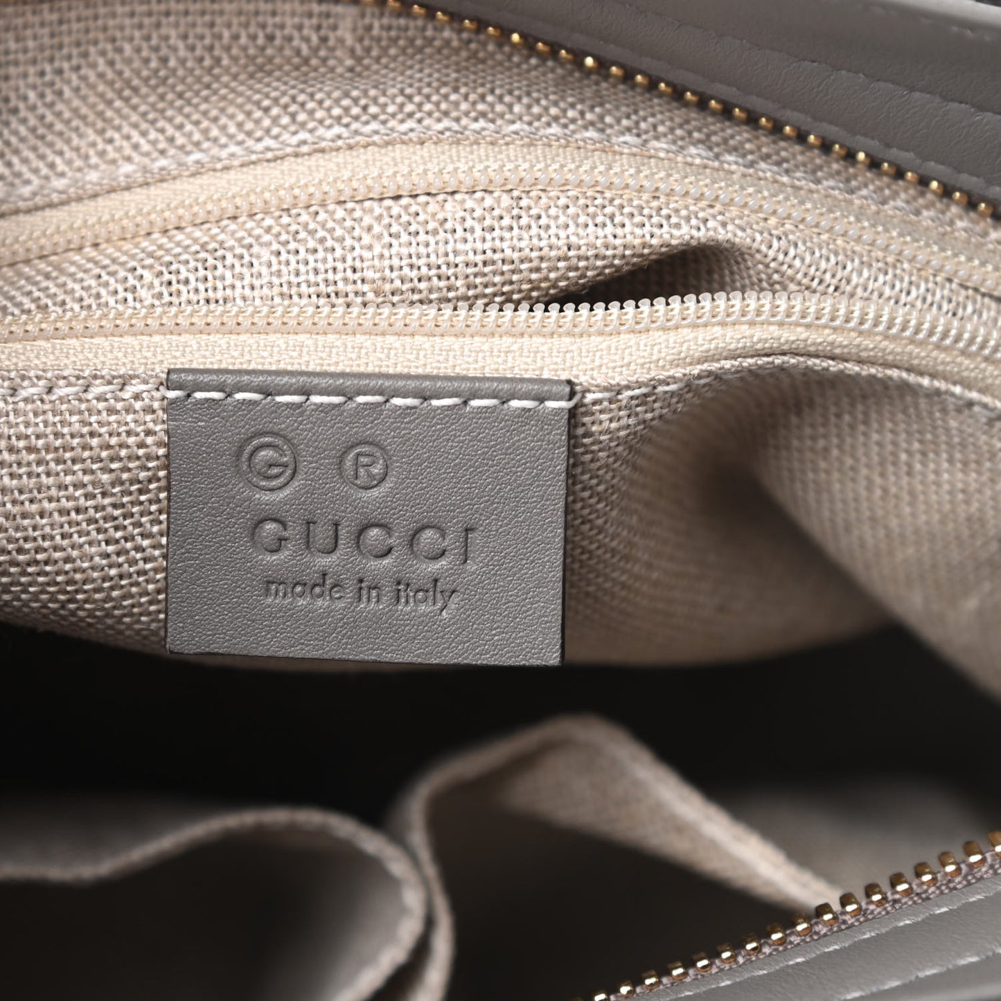 Microguccissima Small Bree Tote Graphite