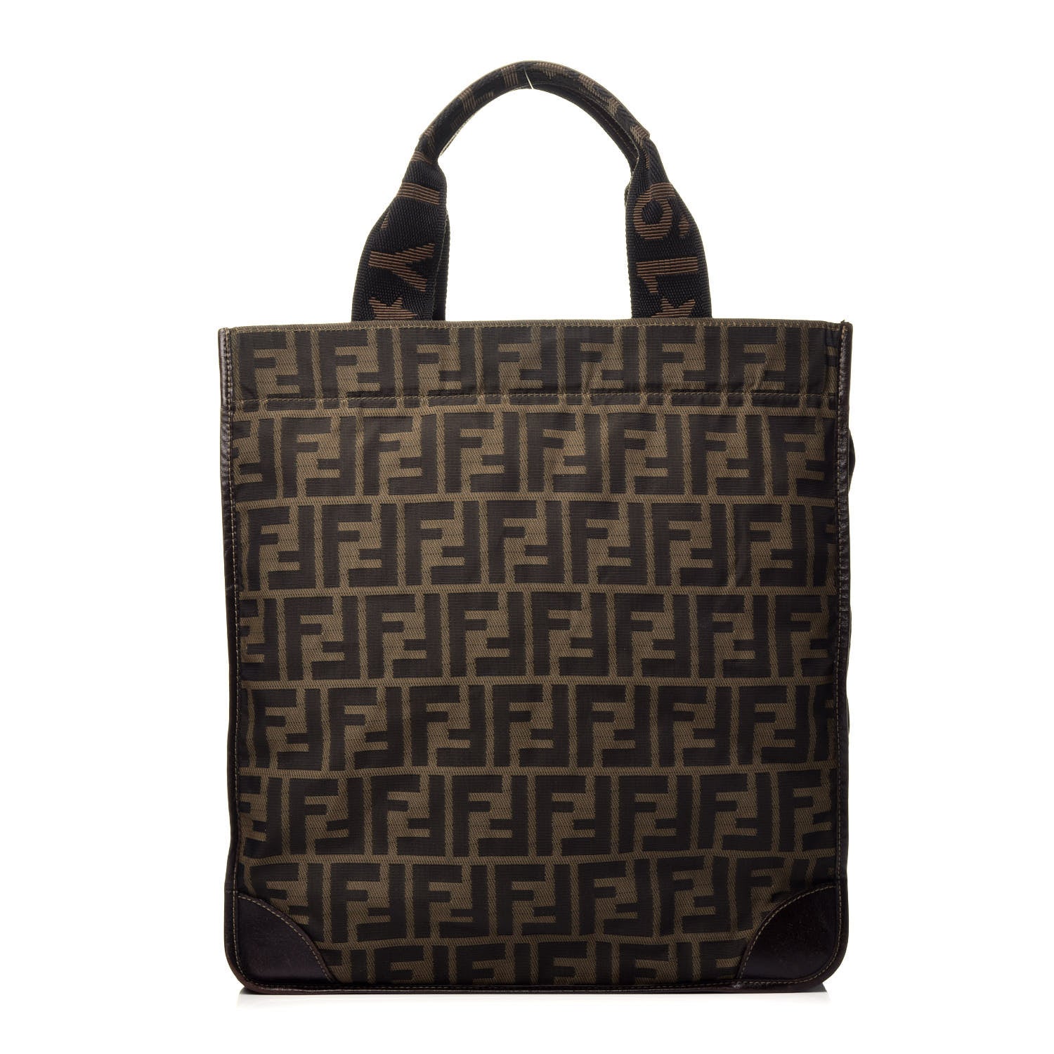 Fendi Zucca Shopping Tote Tobacco 1 of 9