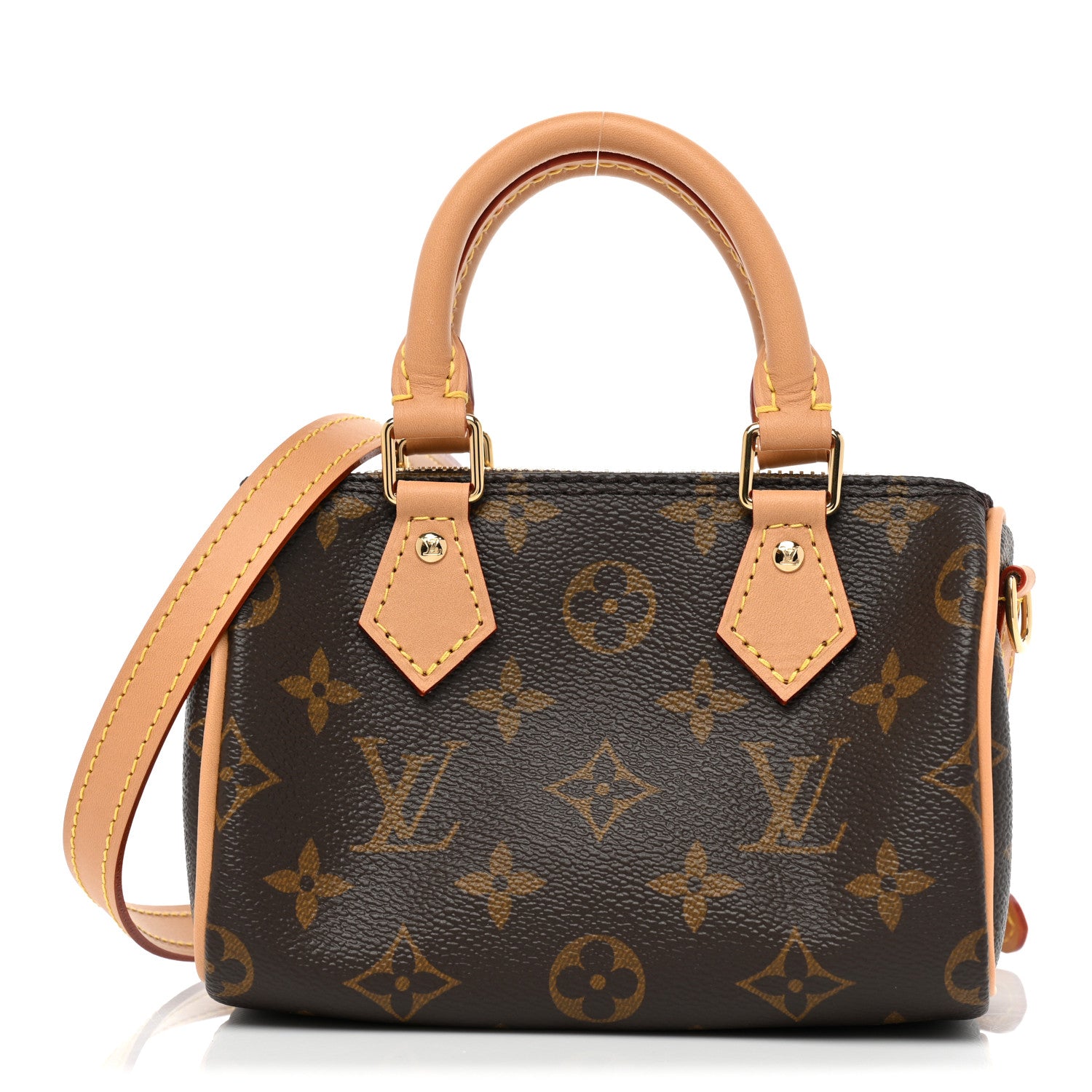 Louis Vuitton Monogram Nano Speedy Bandouliere 1 of 8