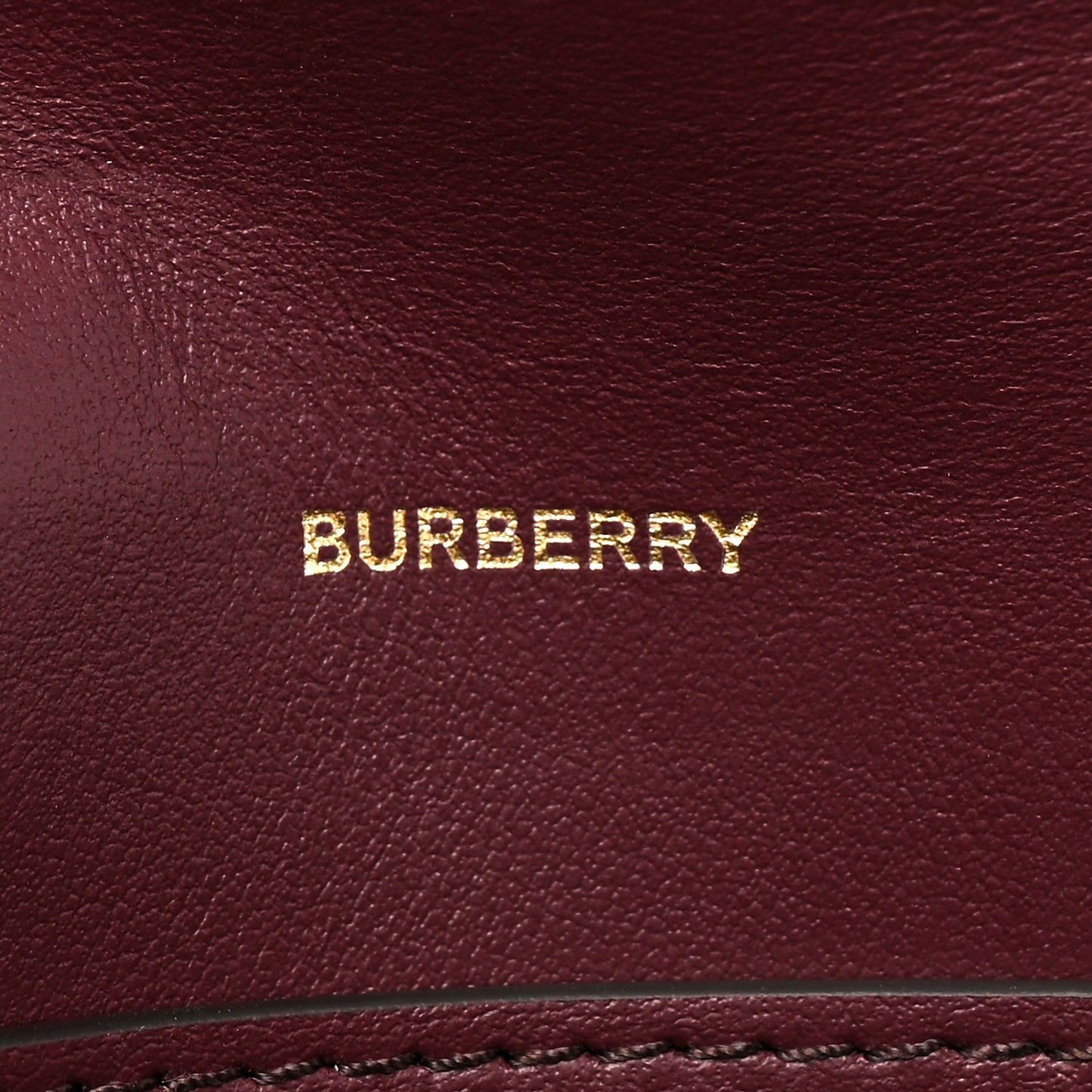 Calfskin Logo Hazelmere Wallet With Detachable Strap Deep Maroon