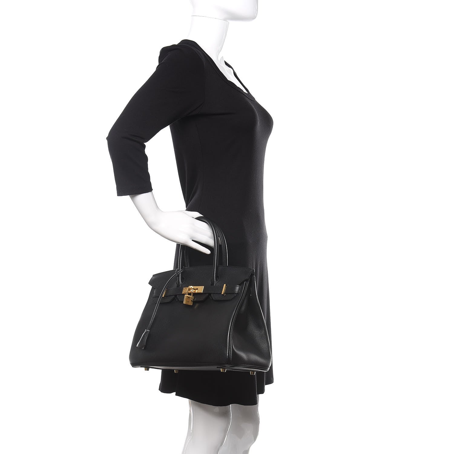 Hermes Epsom Birkin 30 Black 2 of 9