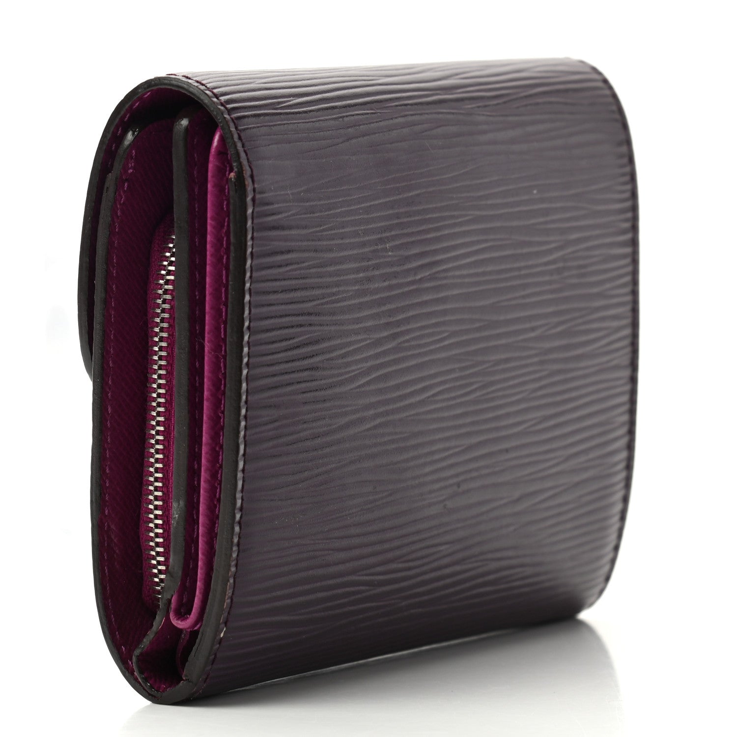 Louis Vuitton Epi Joey Wallet Cassis 3 of 7