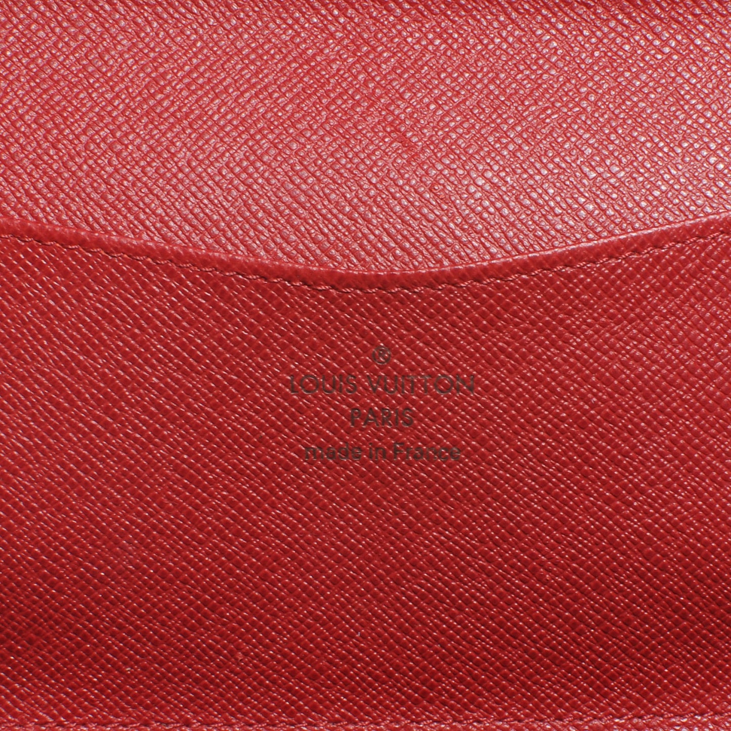 Monogram Josephine Wallet Red