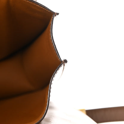 Celine Box Calfskin Medium Classic Box Flap Bag Camel 16 of 18