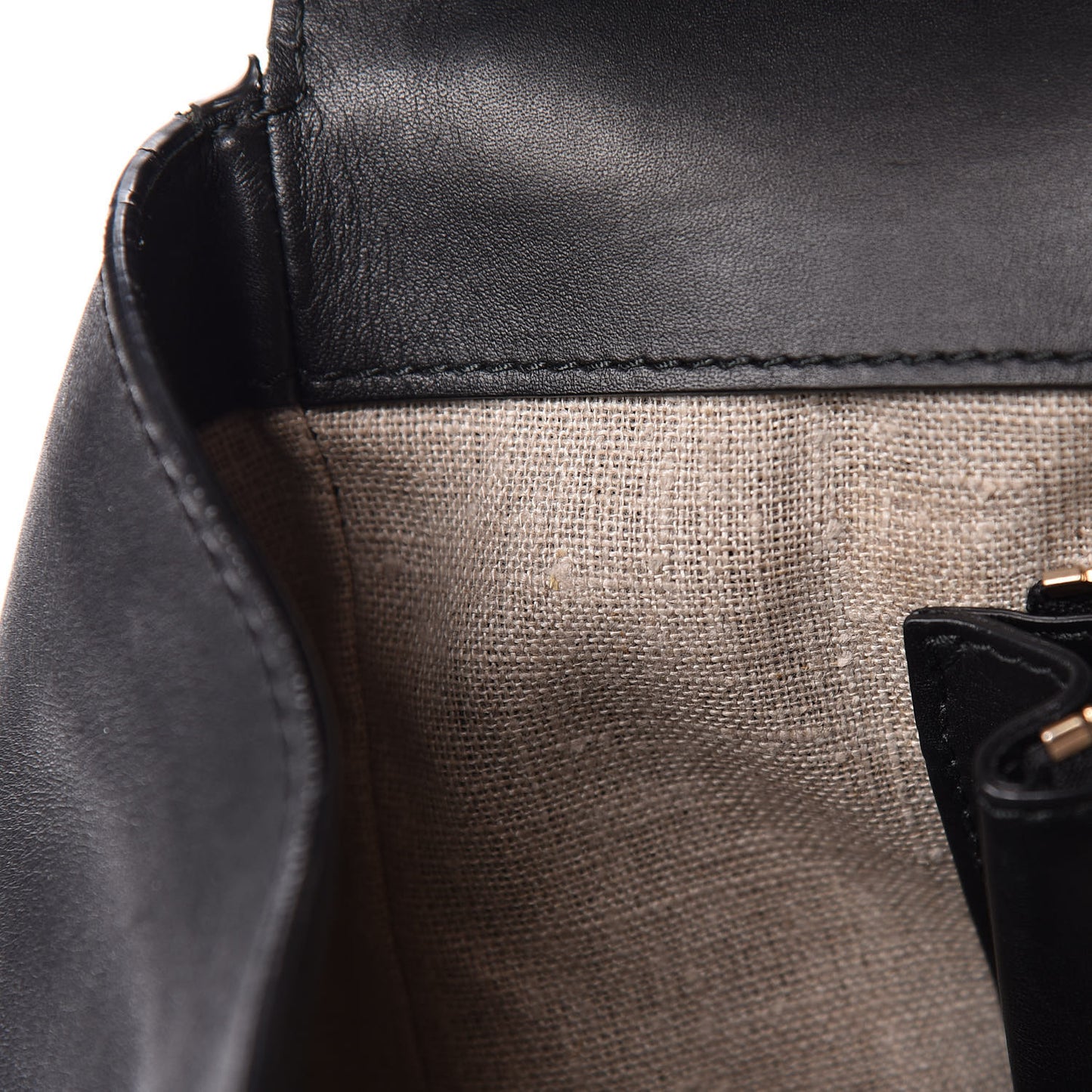 Calfskin Large Palazzo Empire Bag Black