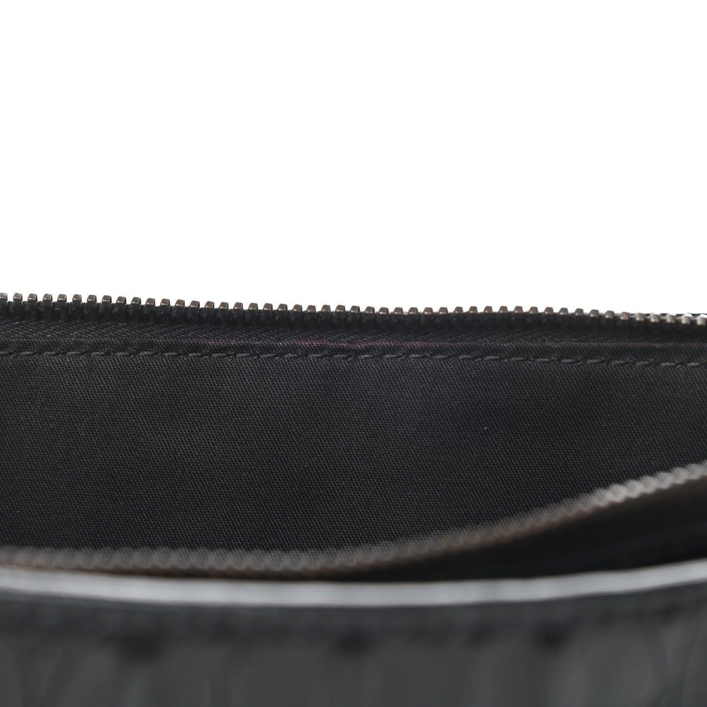 Calfskin Crocodile Embossed Top Handle Tote Black