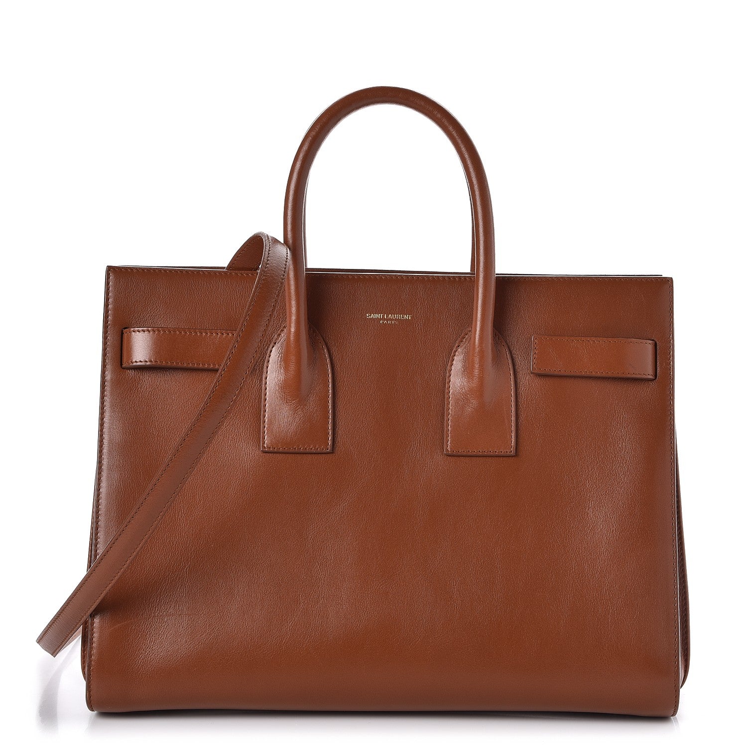 Saint Laurent Calfskin Small Sac De Jour Cotto 1 of 9