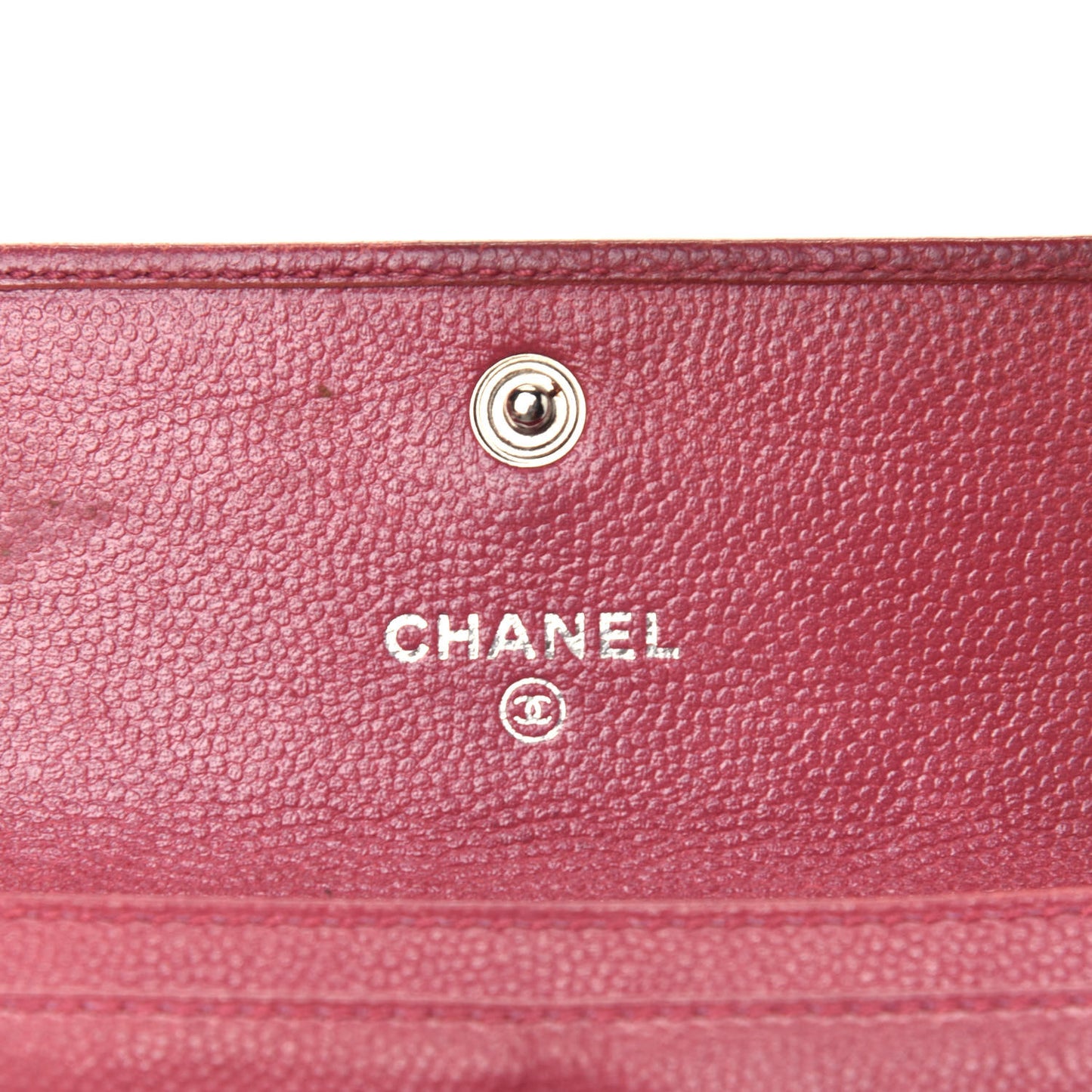 Caviar Sevruga Flap Card Holde Pink