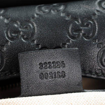 Gucci Guccissima Medium Emily Hobo Black 6 of 7