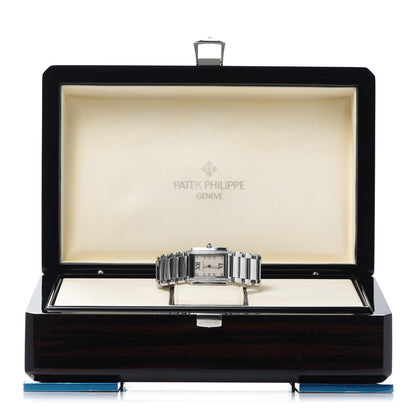 Patek Philippe Stainless Steel Diamond 25mm Twenty-4 Quartz Watch White 4910/10A-011 5 of 5