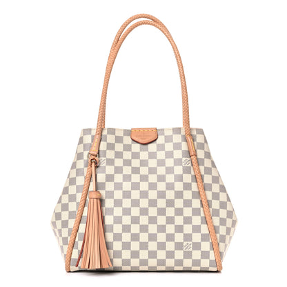 Louis Vuitton Damier Azur Propriano Rose Ballerine 3 of 17