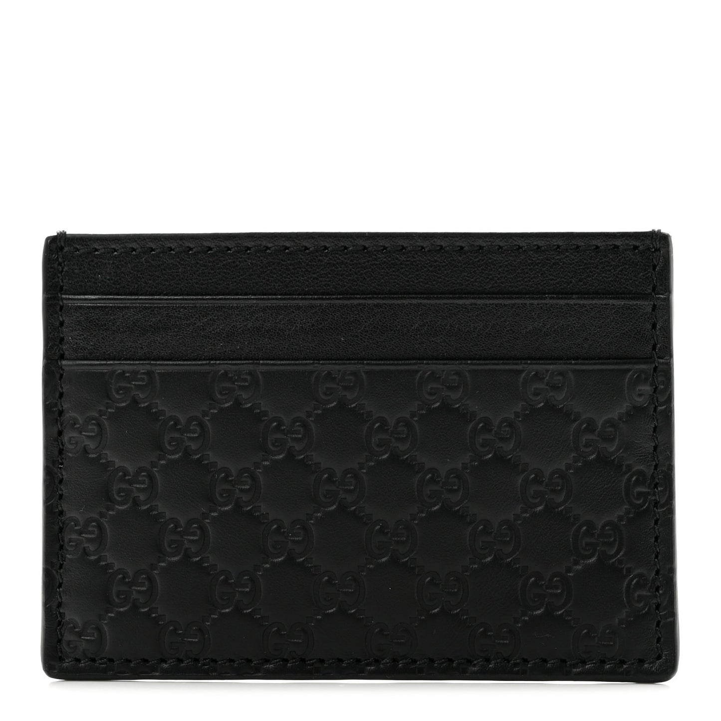 Microguccissima Card Holder Black