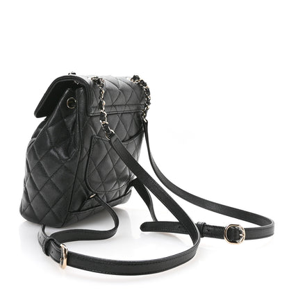 Chanel Caviar Quilted Mini Urban Spirit Backpack Black 3 of 12