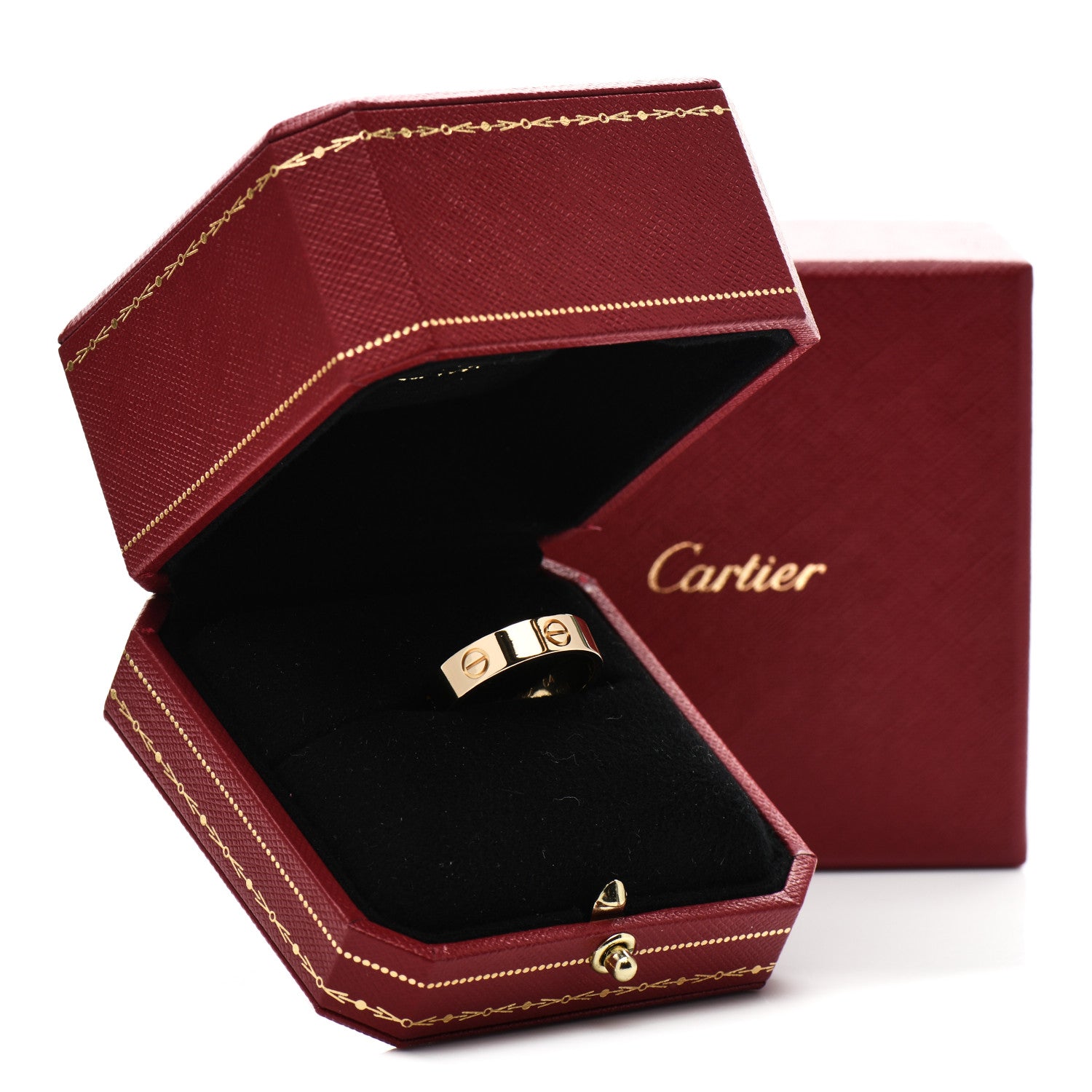 Cartier 18K Yellow Gold 5.5mm LOVE Ring 64 10.75 4 of 4