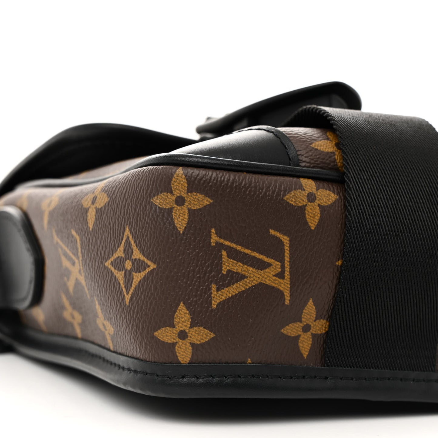 Monogram Macassar Archy Messenger PM