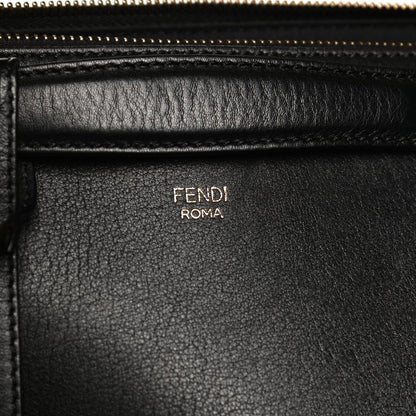Fendi Vitello Dolce Chain Tail Gold Edition Medium By The Way Boston Bag Black Vintage Gold 6 of 13