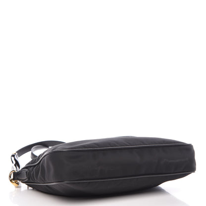 Prada Tessuto Nylon Saffiano Crossbody Bag Nero Black 4 of 13