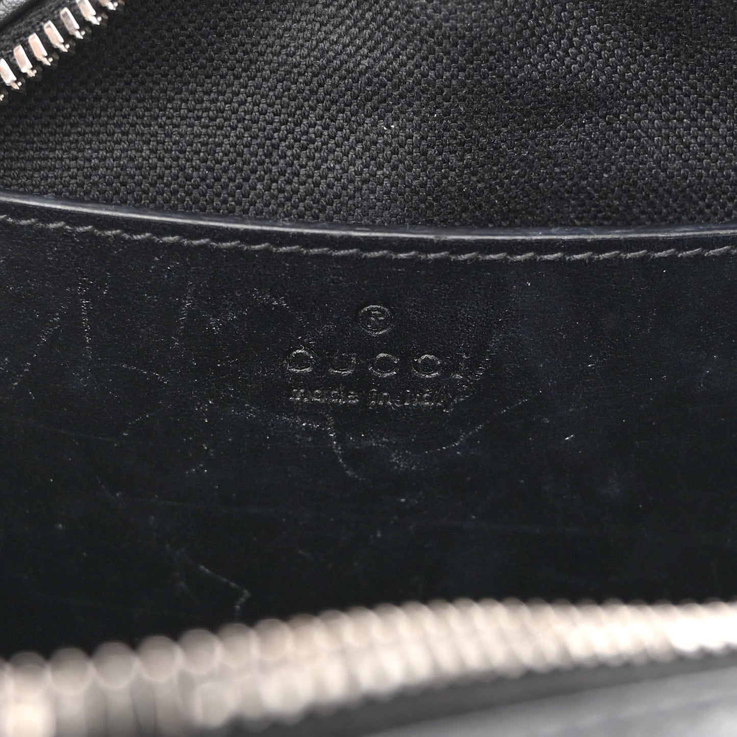 Calfskin Matelasse Monochrome Small GG Marmont Chain Shoulder Bag Black