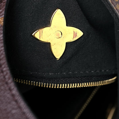 Louis Vuitton Monogram Flower Hobo Black 13 of 14