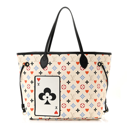 Louis Vuitton Game On Neverfull MM White 3 of 11