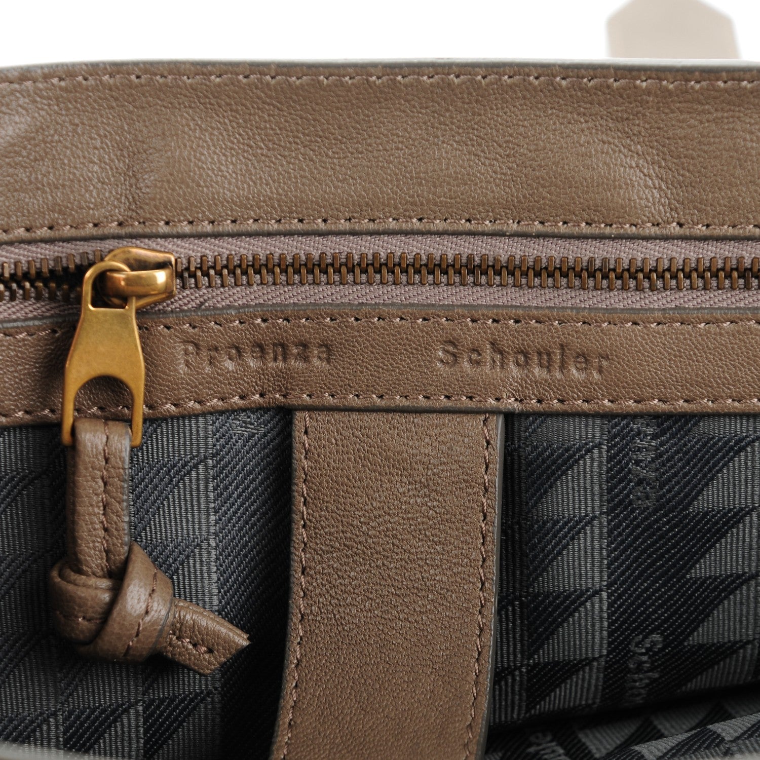 Proenza Schouler Lambskin Medium PS1 Satchel Smoke 6 of 8