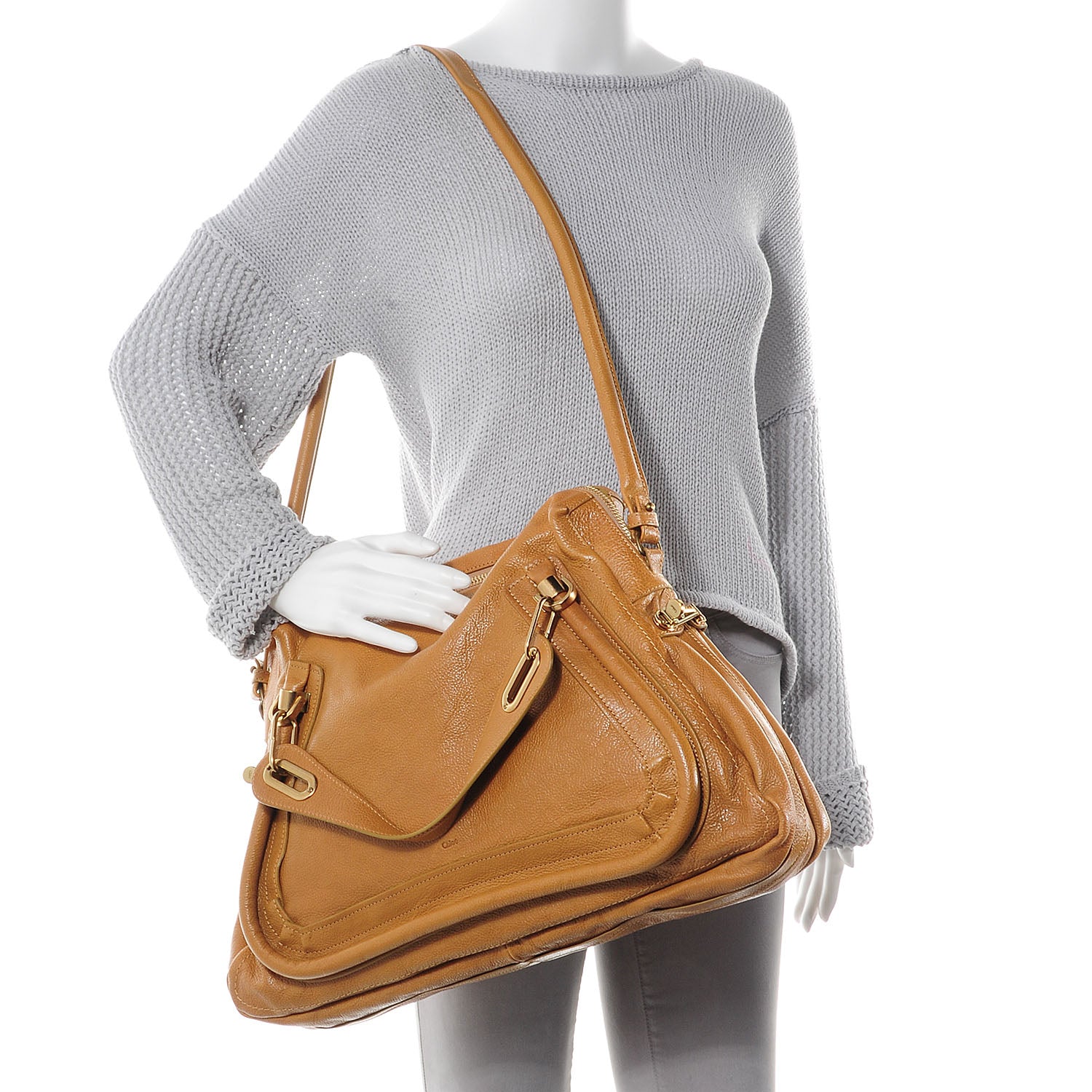 Chloe Calfskin Large Paraty 2 of 9