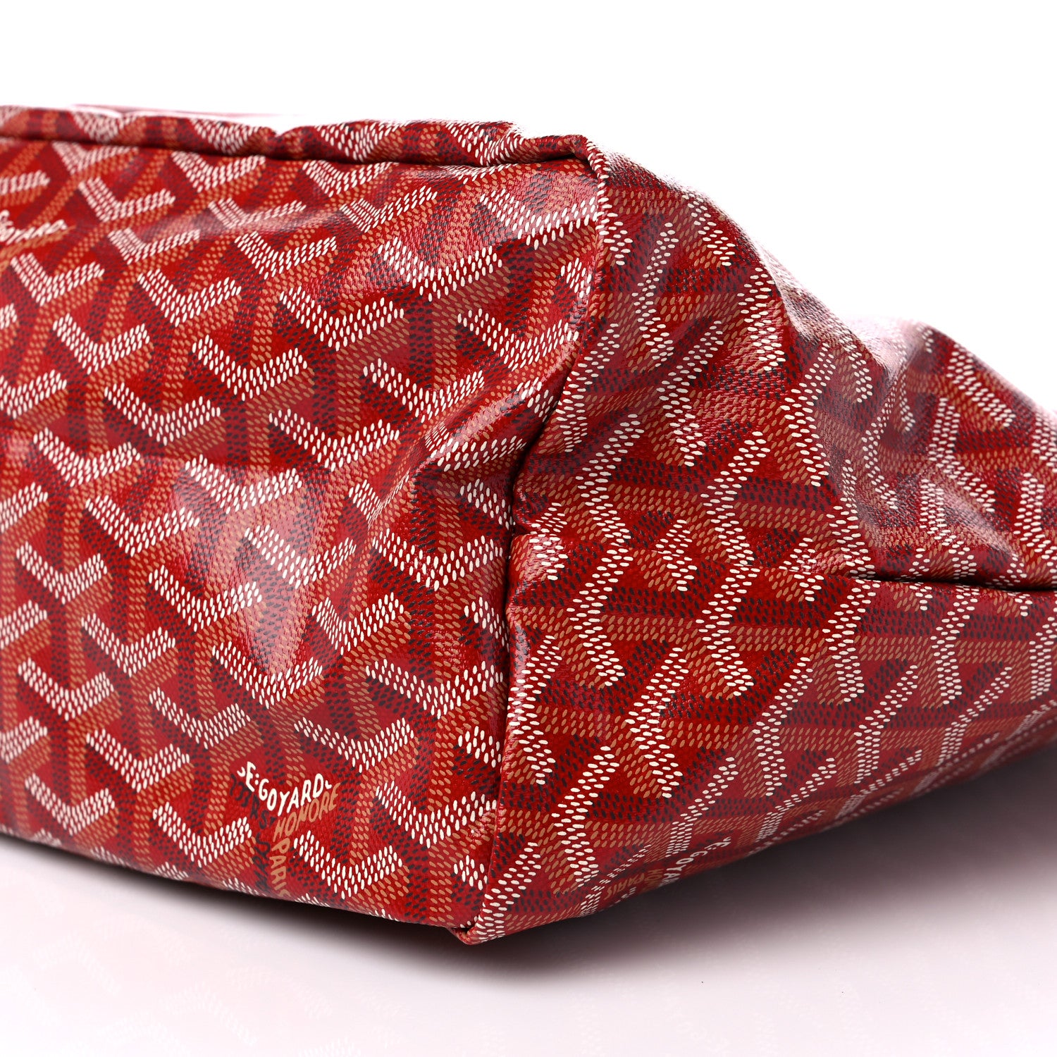 Goyard Goyardine Saint Louis PM Red 9 of 9