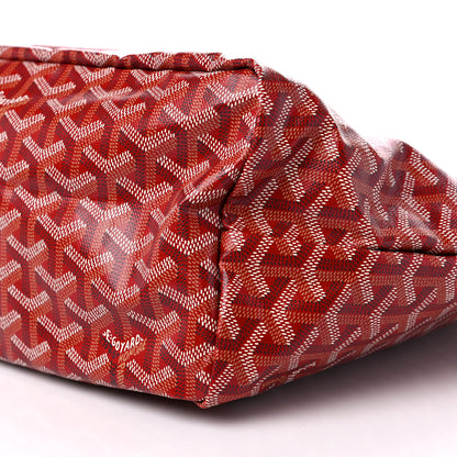 Goyard Goyardine Saint Louis PM Red 9 of 9