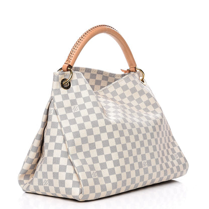 Louis Vuitton Damier Azur Artsy MM 3 of 10