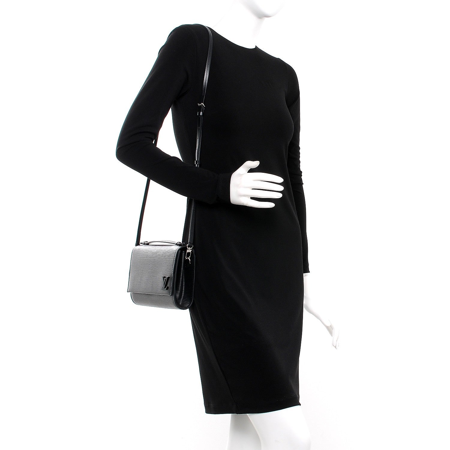 Louis Vuitton Epi Clery Black 2 of 6