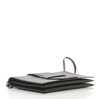 Hermes Evergrain Evercolor H Passant Clutch Bleu Indigo Black Bleu Nuit 4 of 13