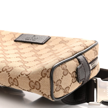 Gucci Monogram Belt Bag Dark Brown 9 of 9