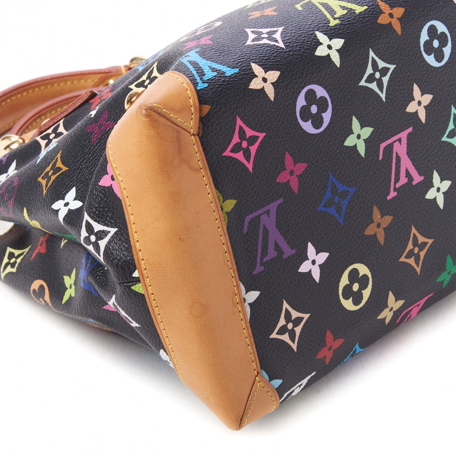 Louis Vuitton Monogram Multicolor Audra Black 8 of 8