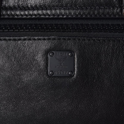 MCM Lambskin Mens Medium Killian Messenger Bag Black 6 of 14
