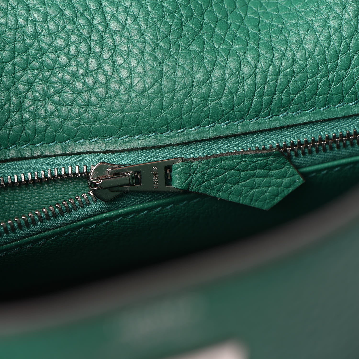 Hermes Taurillon Clemence Kelly Retourne 28 Vert Vertigo 9 of 33