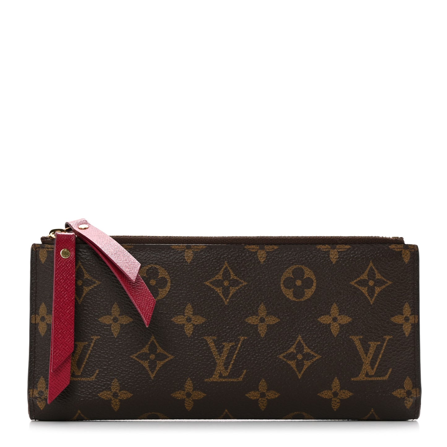 Monogram Adele Wallet Fuchsia