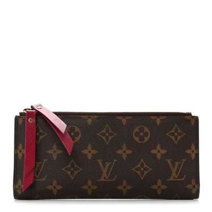 Louis Vuitton Monogram Adele Wallet Fuchsia 1 of 8