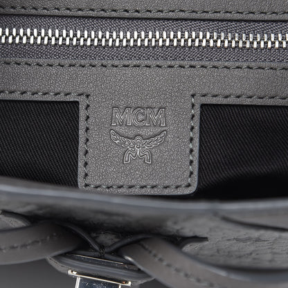 MCM Visetos Small Essential Backpack Grey 6 of 11