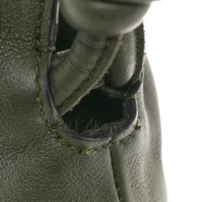 Loewe Calfskin Flamenco Knot Clutch Vintage Khaki 27 of 29