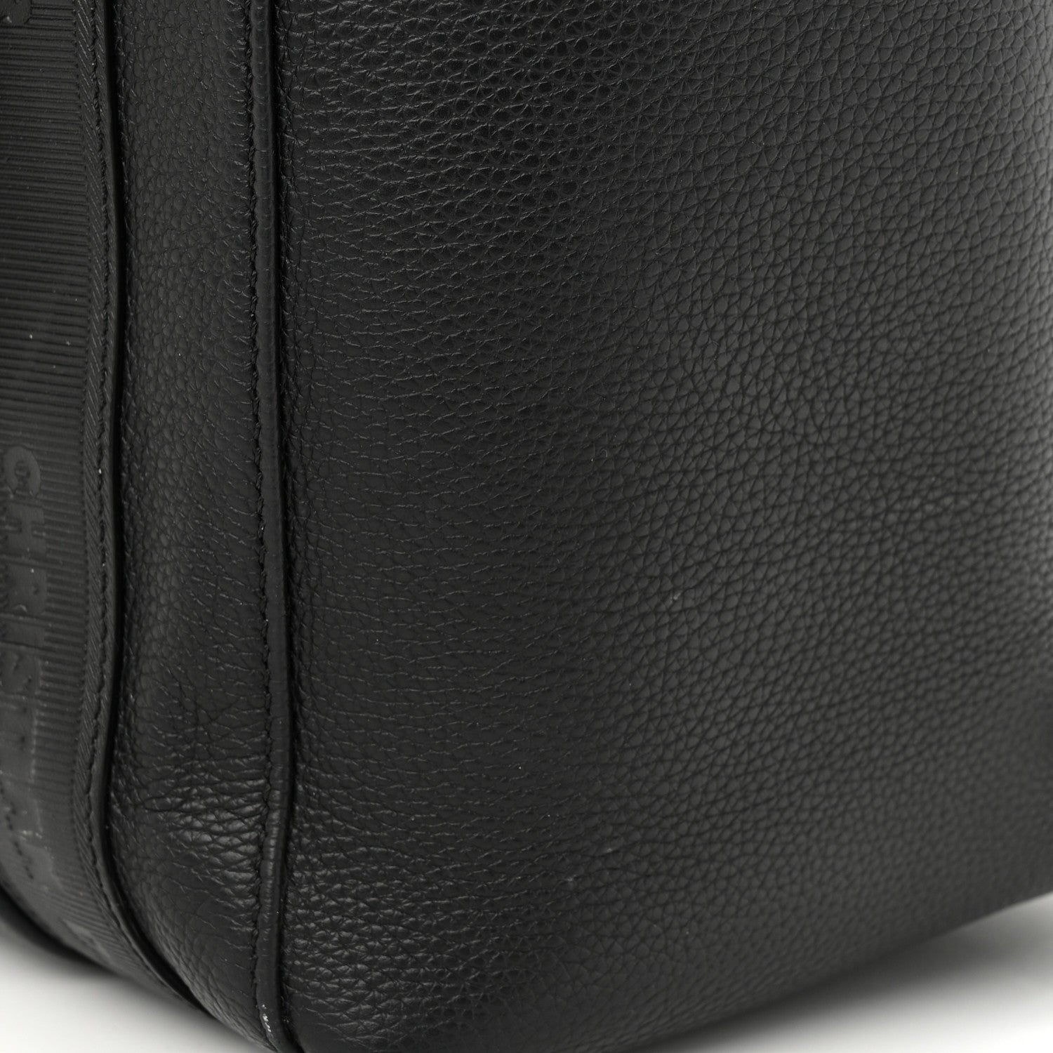 Christian Dior Grained Calfskin Saddle Backpack Black 11 of 11