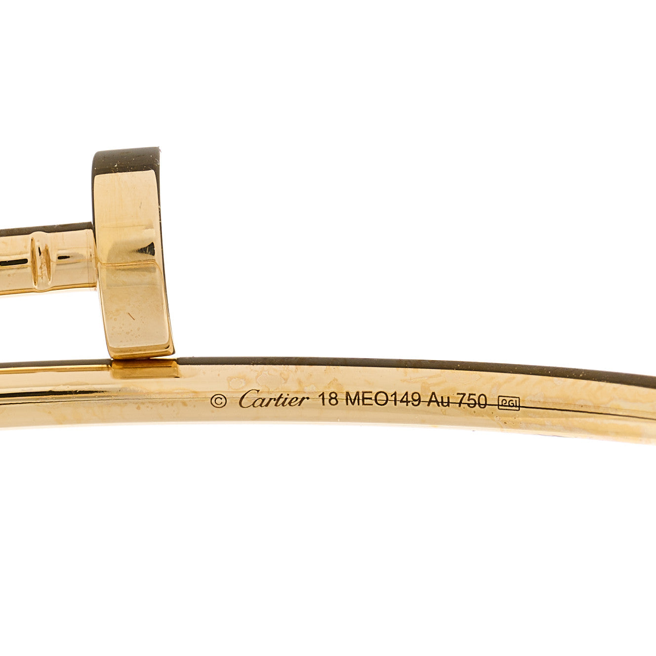 18K Yellow Gold Small Juste Un Clou Bracelet 18