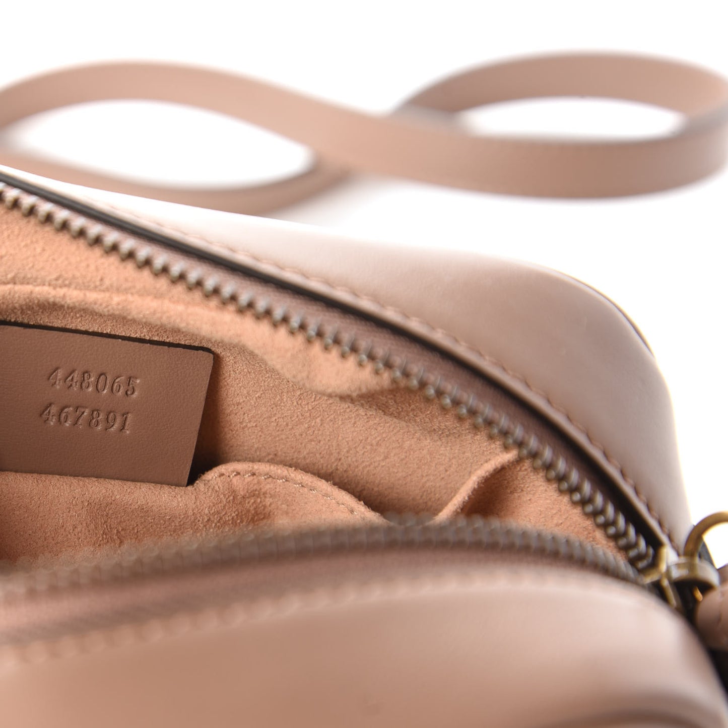 Calfskin Matelasse Mini GG Marmont Chain Shoulder Bag Porcelain Rose