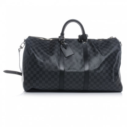 Louis Vuitton Damier Graphite Keepall Bandouliere 55 1 of 7