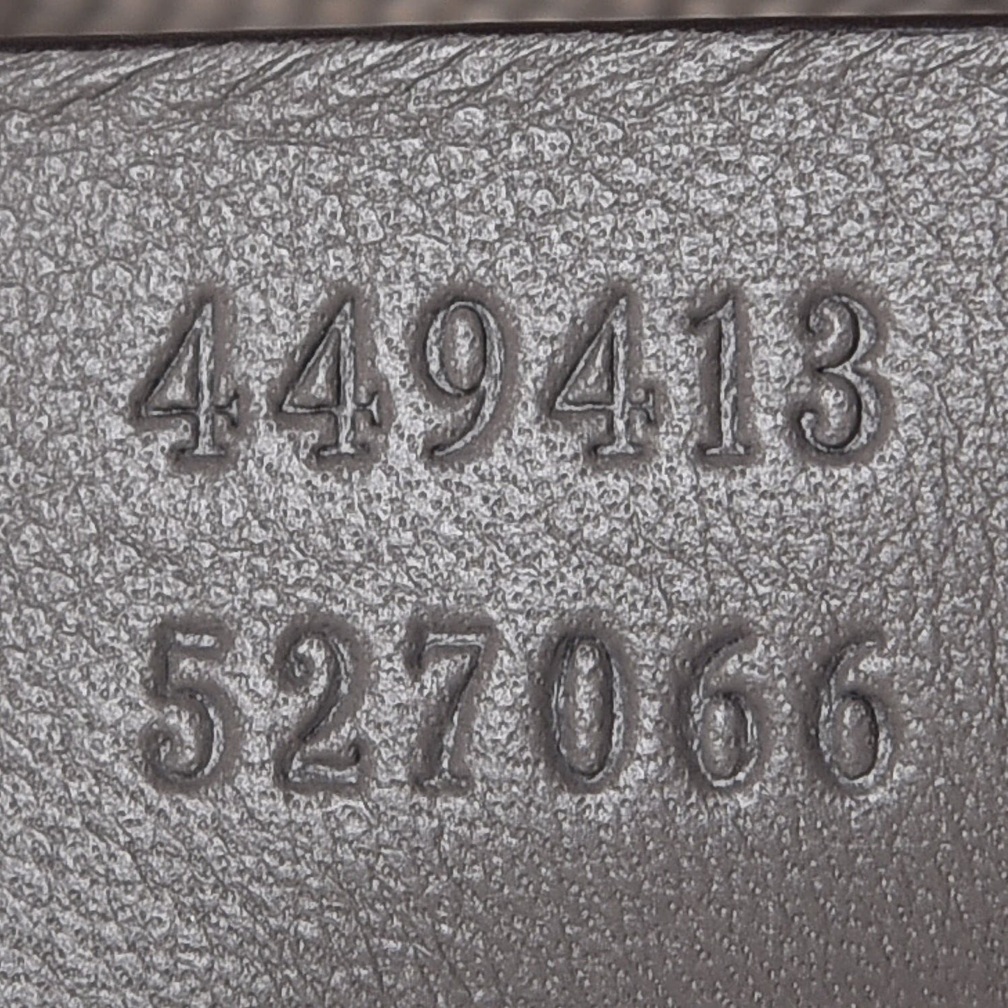 Microguccissima Mini Bree Messenger Bag Grey