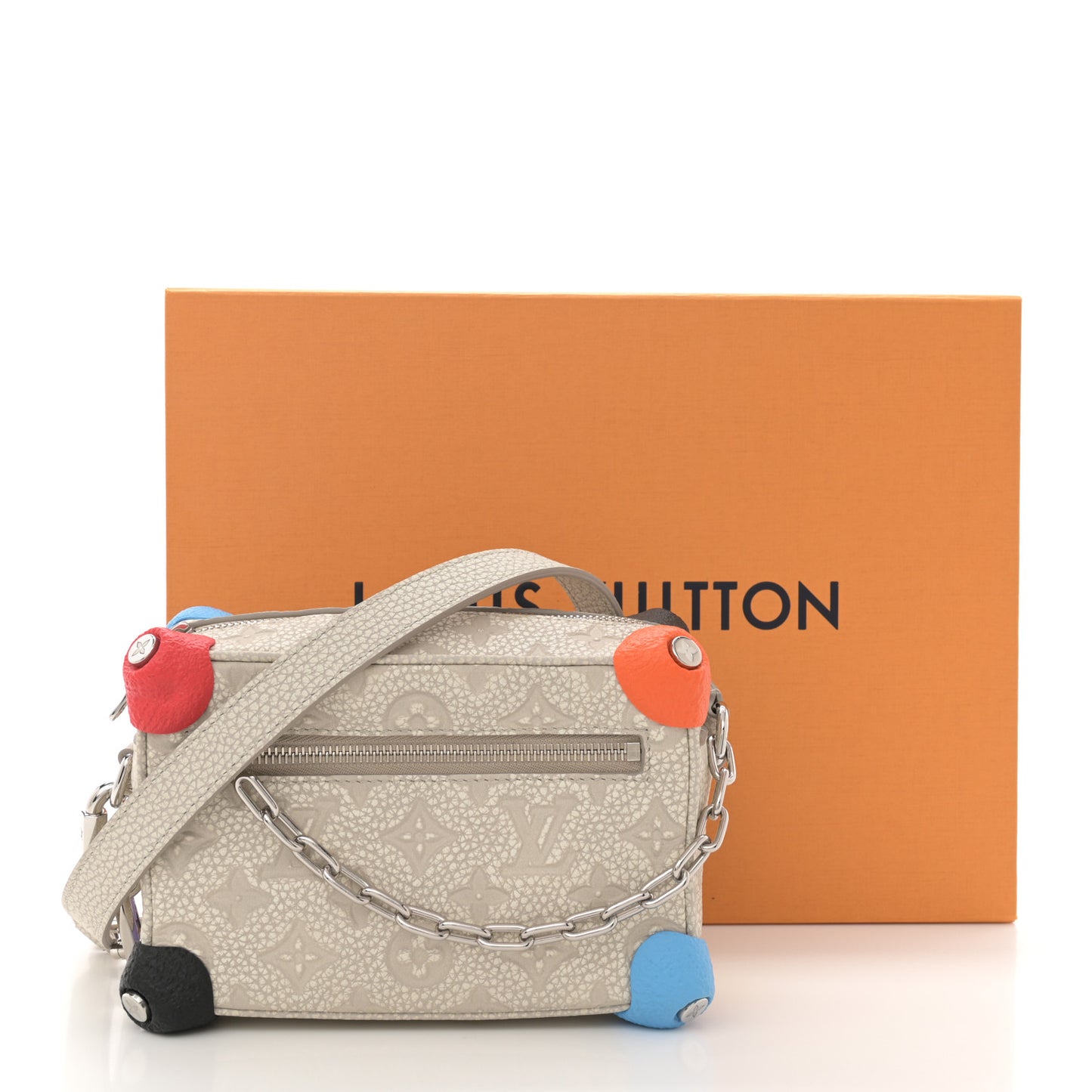 Taurillon Embossed Mini Soft Trunk Calk