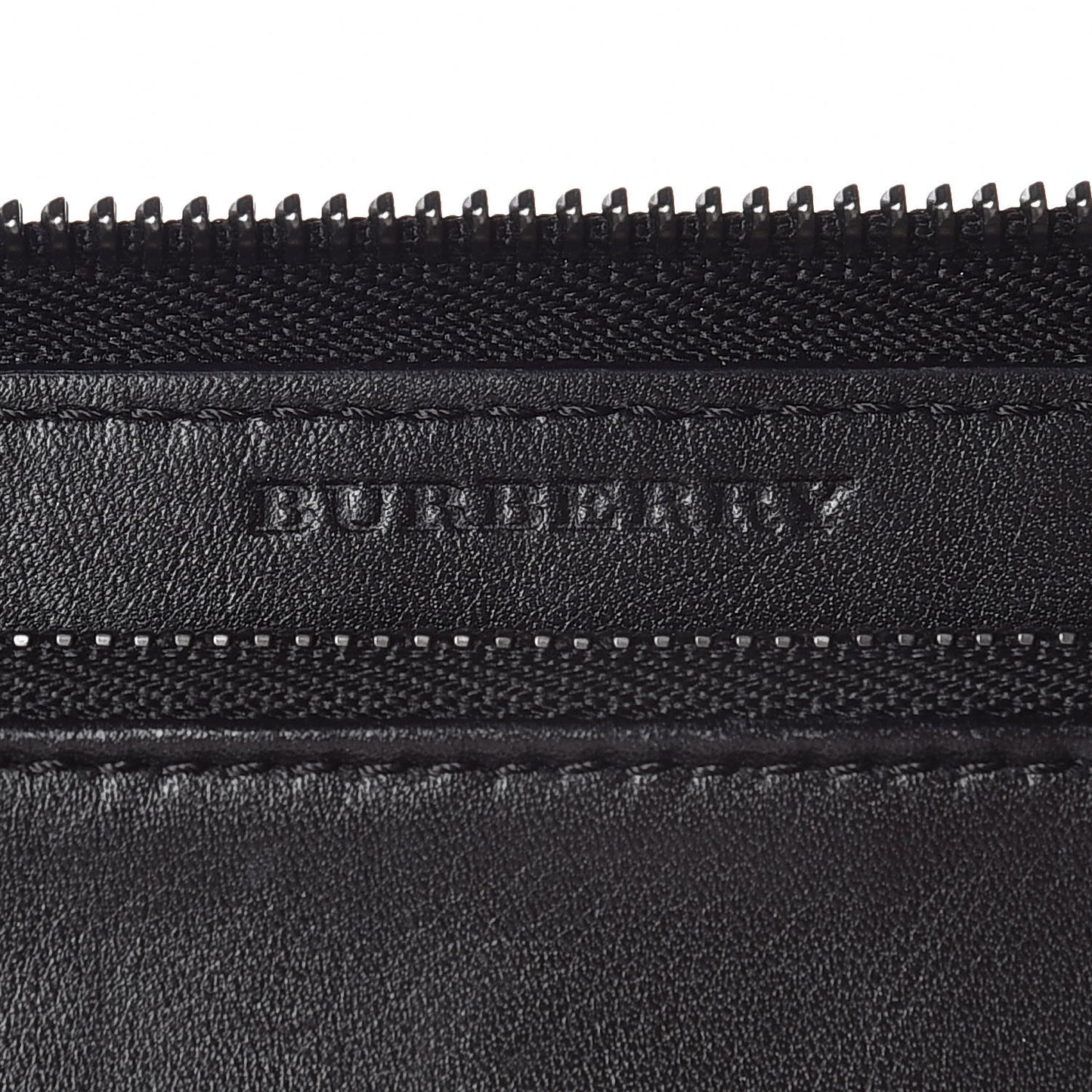 London Calfskin Elmore Zip Around Wallet Wine