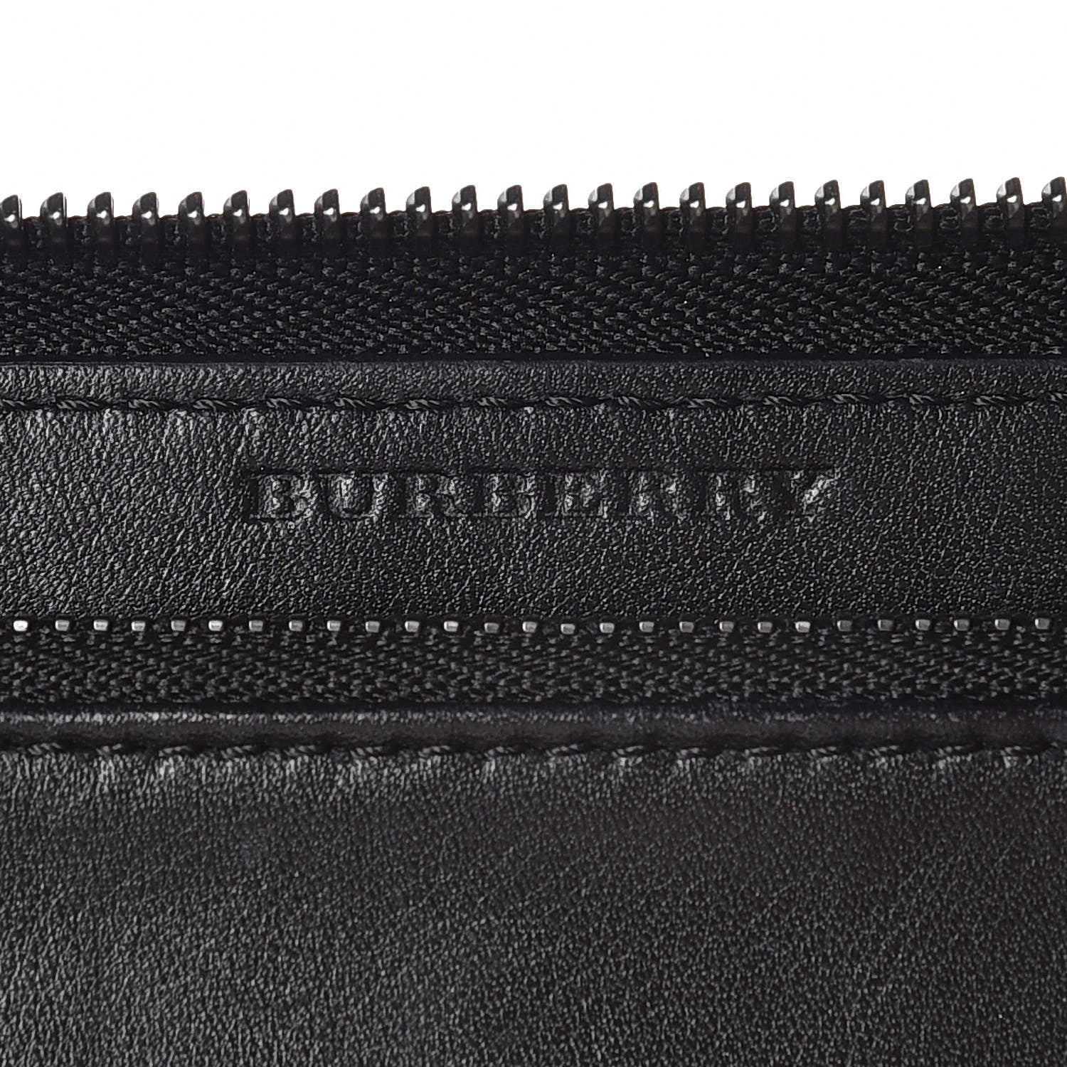 Burberry London Calfskin Elmore Zip Around Wallet Wine 11 of 12