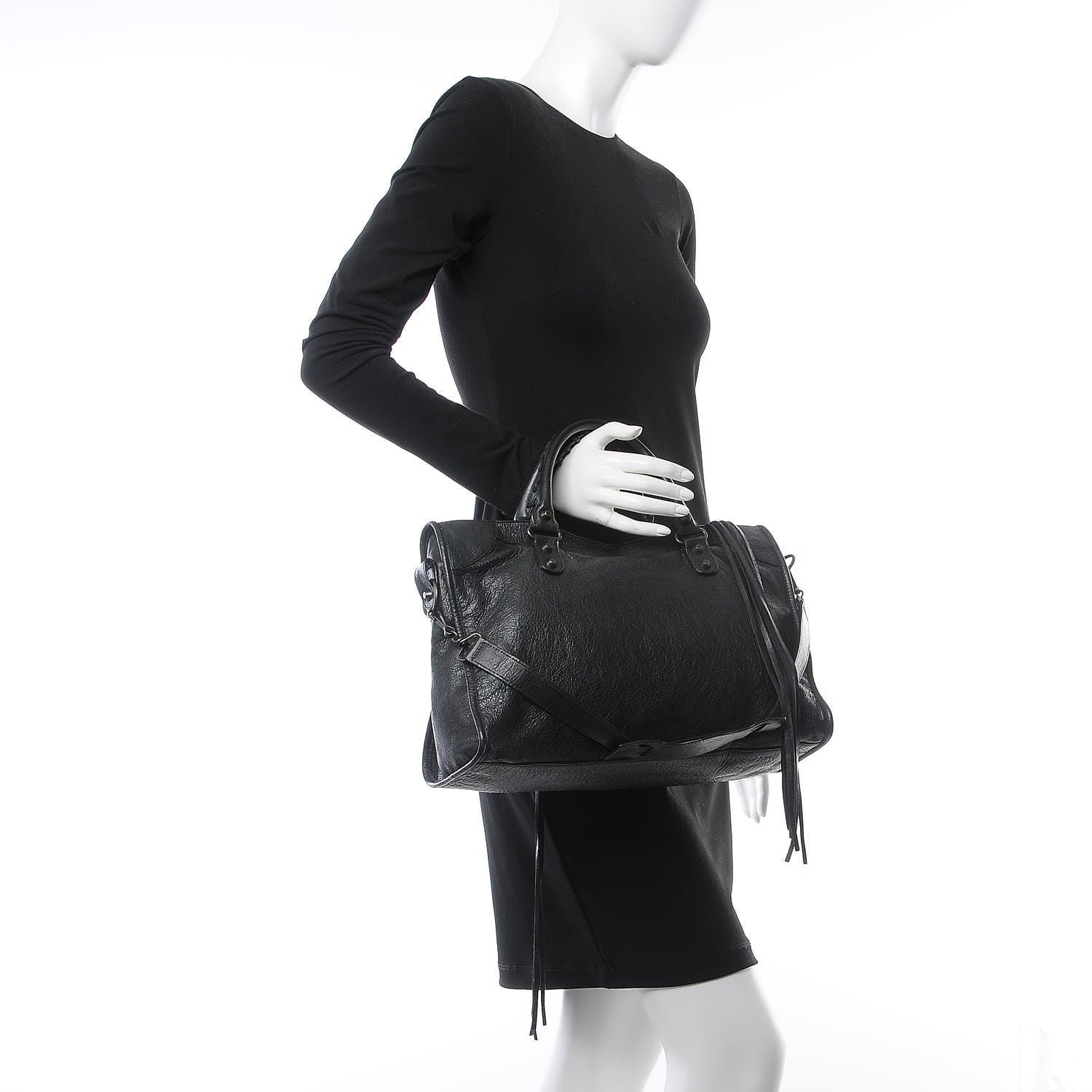 Balenciaga Agneau Classic Hardware City Black 2 of 8