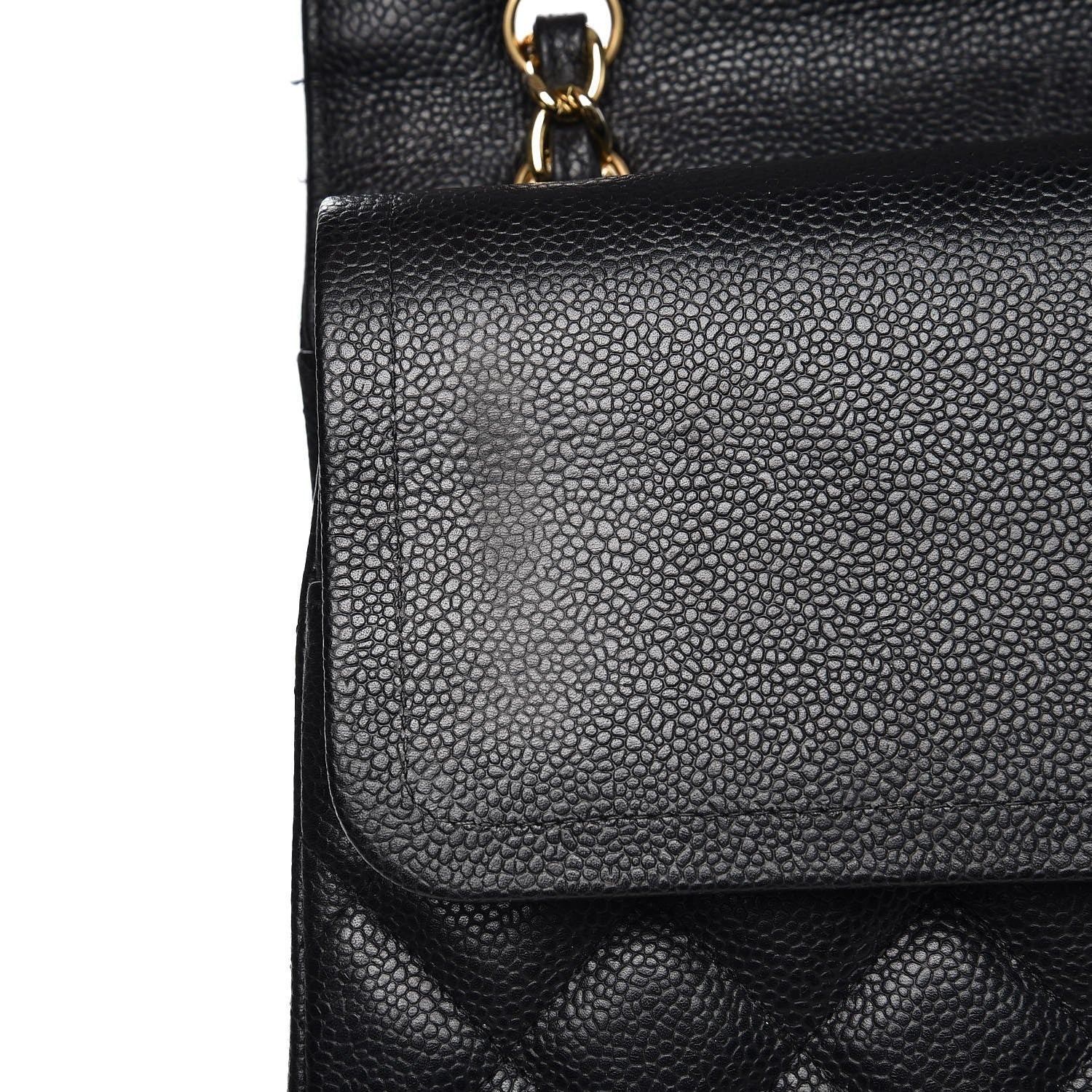 Chanel Caviar Quilted Maxi Double Flap Black 18 of 18